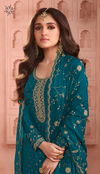 Kuleesh Swarnaa Colourplus By Vinay Dola Jacquard Embroidery Wedding Salwar Suit Wholesale Market